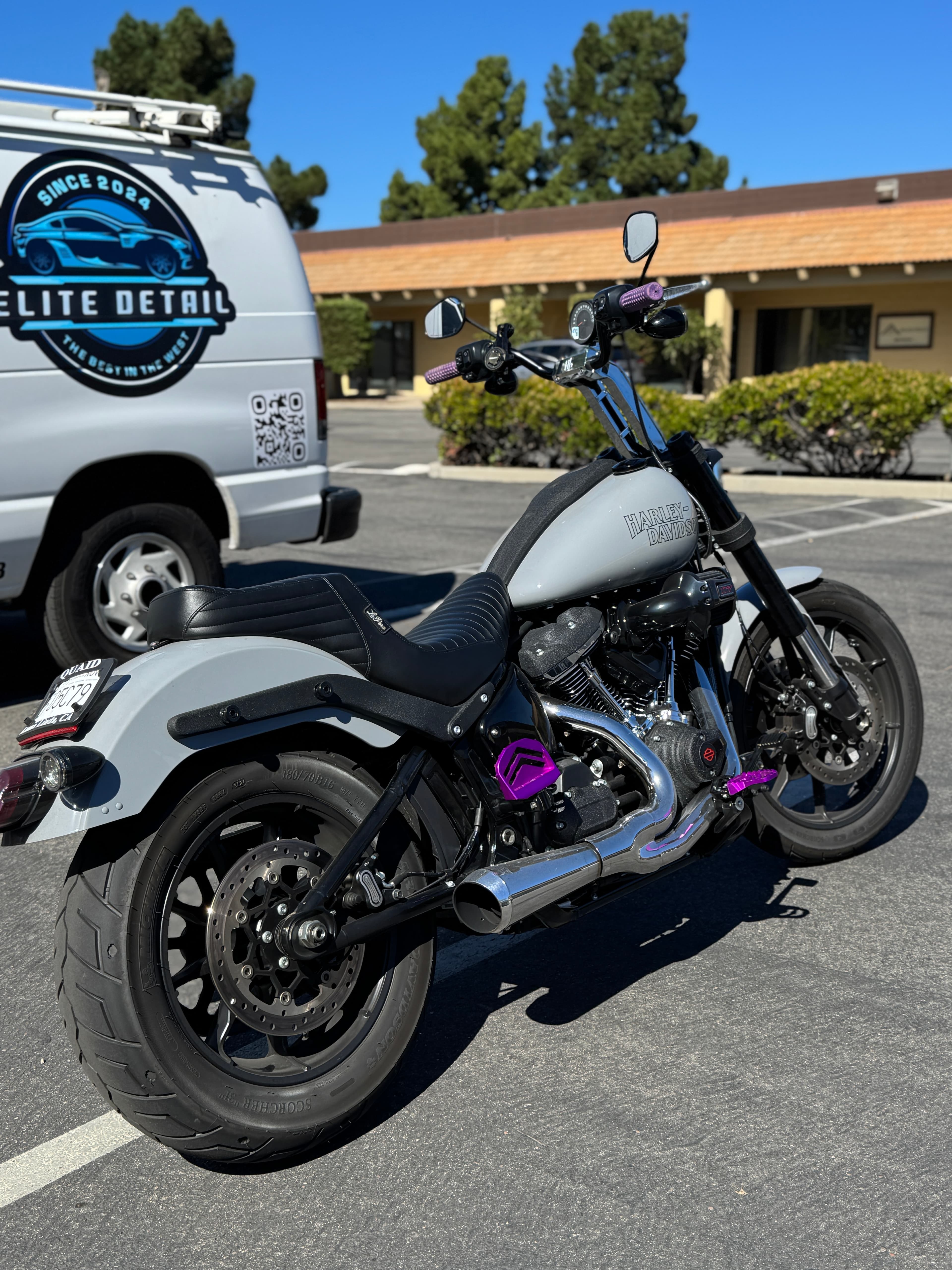 Before – Harley-Davidson custom detail